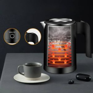 Bouilloire électrique noire